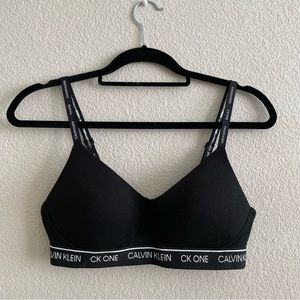Black Calvin Klein Bra